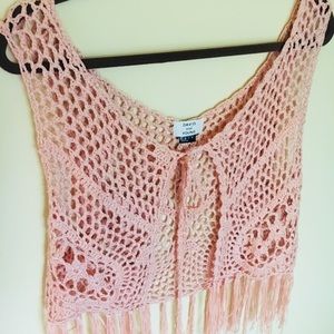 Beautiful shrug with beautiful color